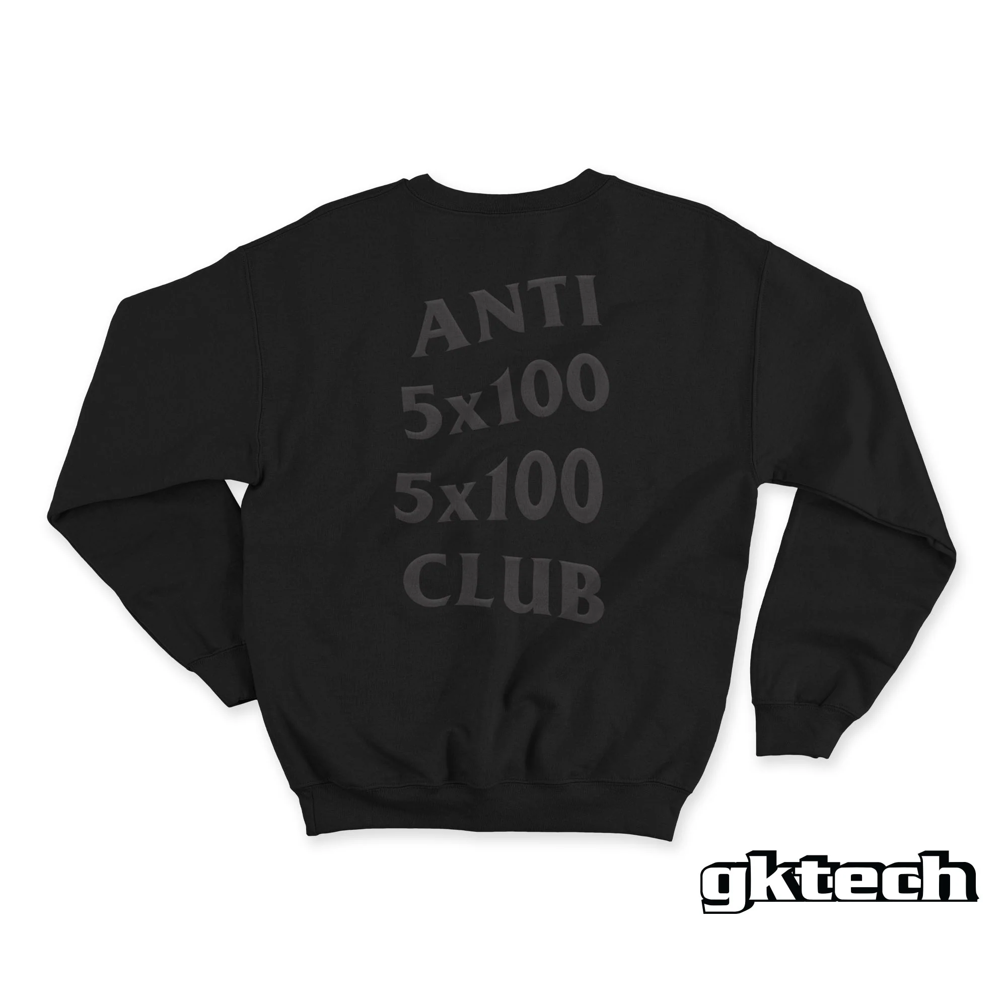 Anti 5x100 5x100 Club Crew Neck - CLEARANCE - Image 3
