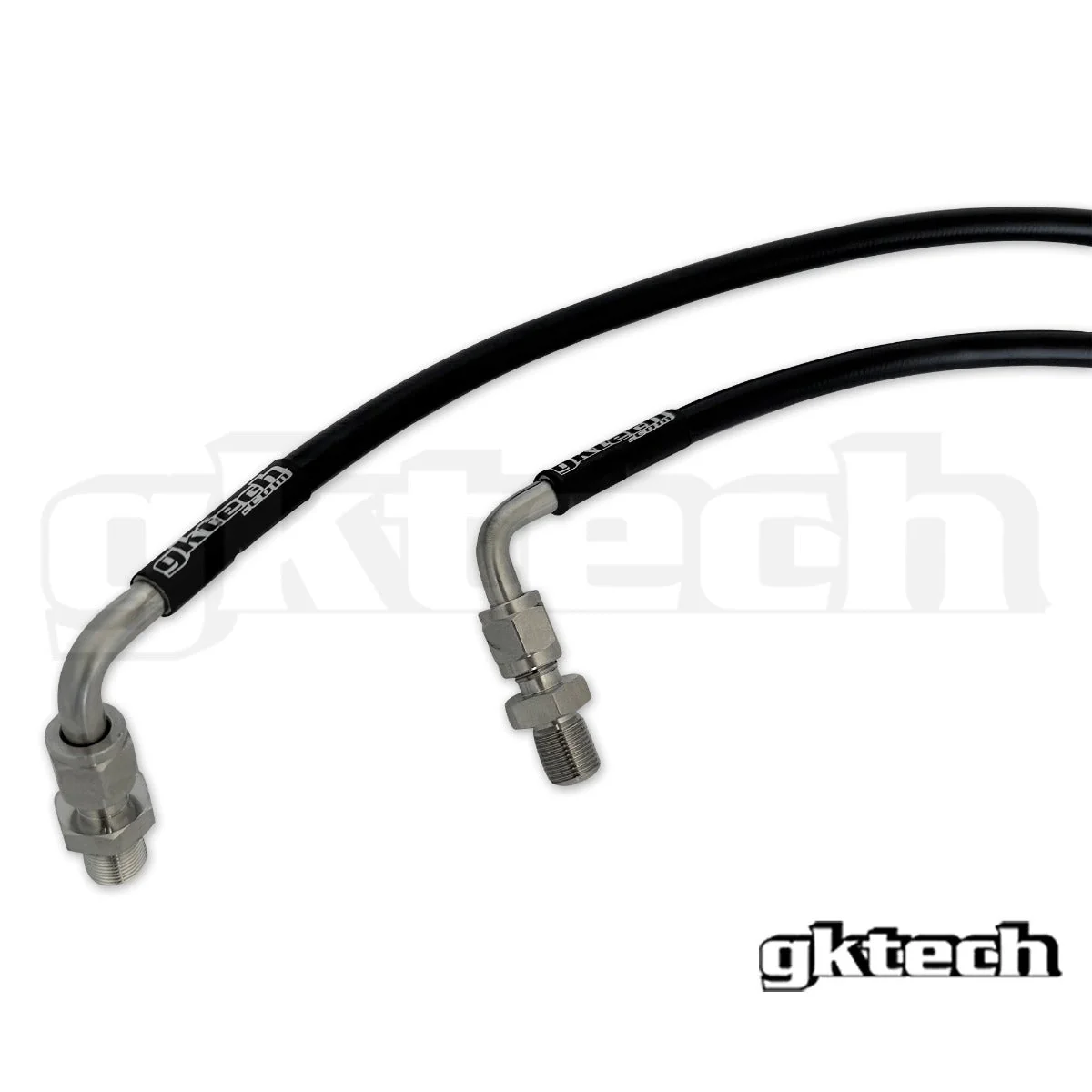 R33 GTS-T Skyline Power steering hard line replacements (pair) - Image 3